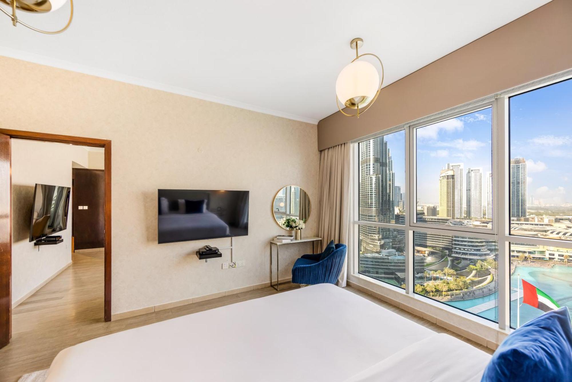 Durrani Homes - Grandiose 5Br Besides Dubai Mall With Burjkhalifa And Fountain View Bagian luar foto