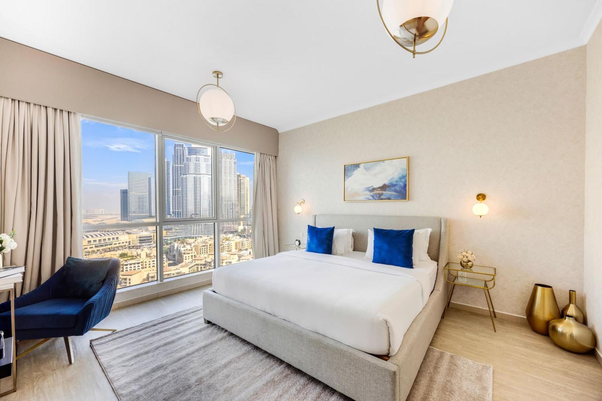 Durrani Homes - Grandiose 5Br Besides Dubai Mall With Burjkhalifa And Fountain View Bagian luar foto