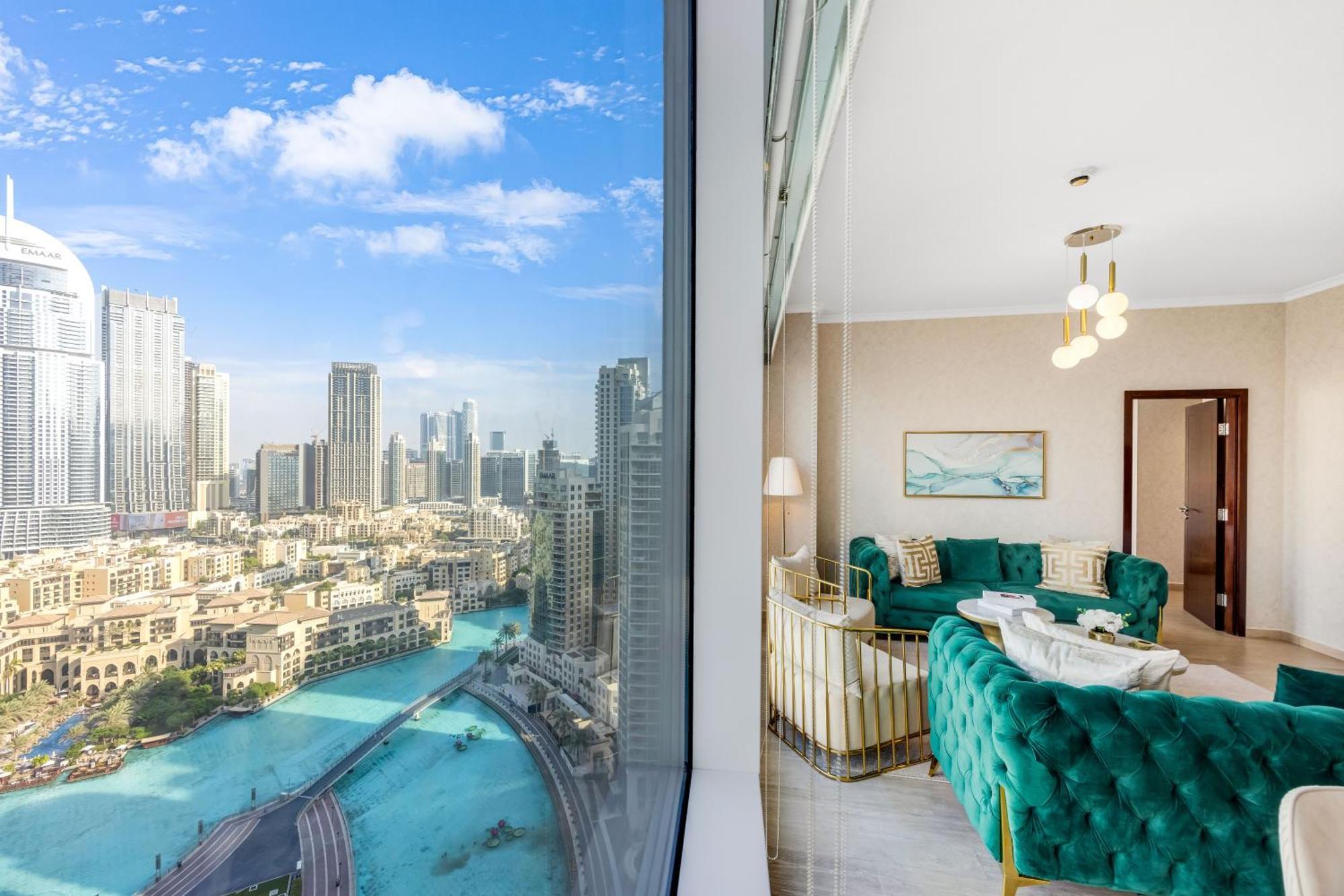 Durrani Homes - Grandiose 5Br Besides Dubai Mall With Burjkhalifa And Fountain View Bagian luar foto