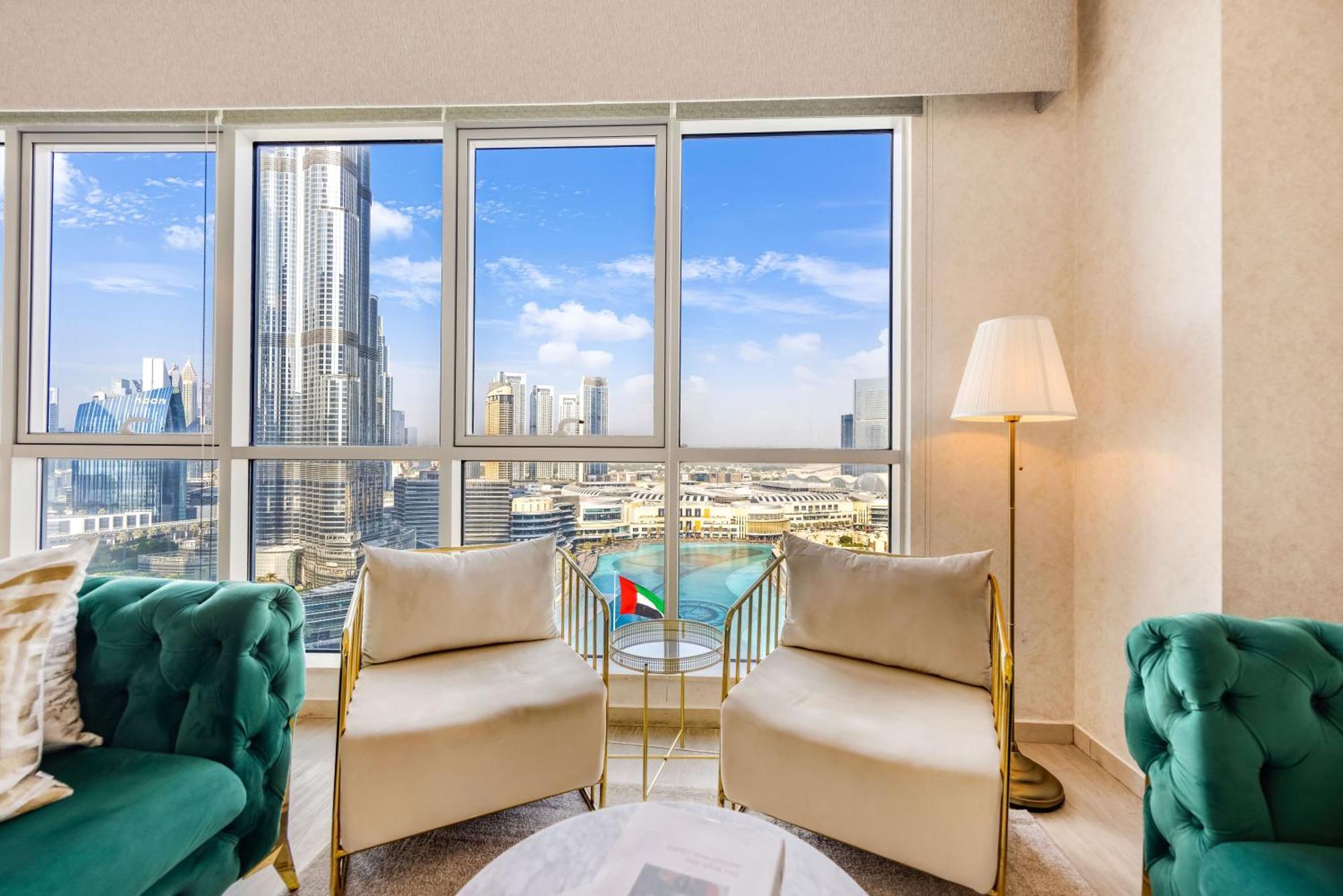 Durrani Homes - Grandiose 5Br Besides Dubai Mall With Burjkhalifa And Fountain View Bagian luar foto
