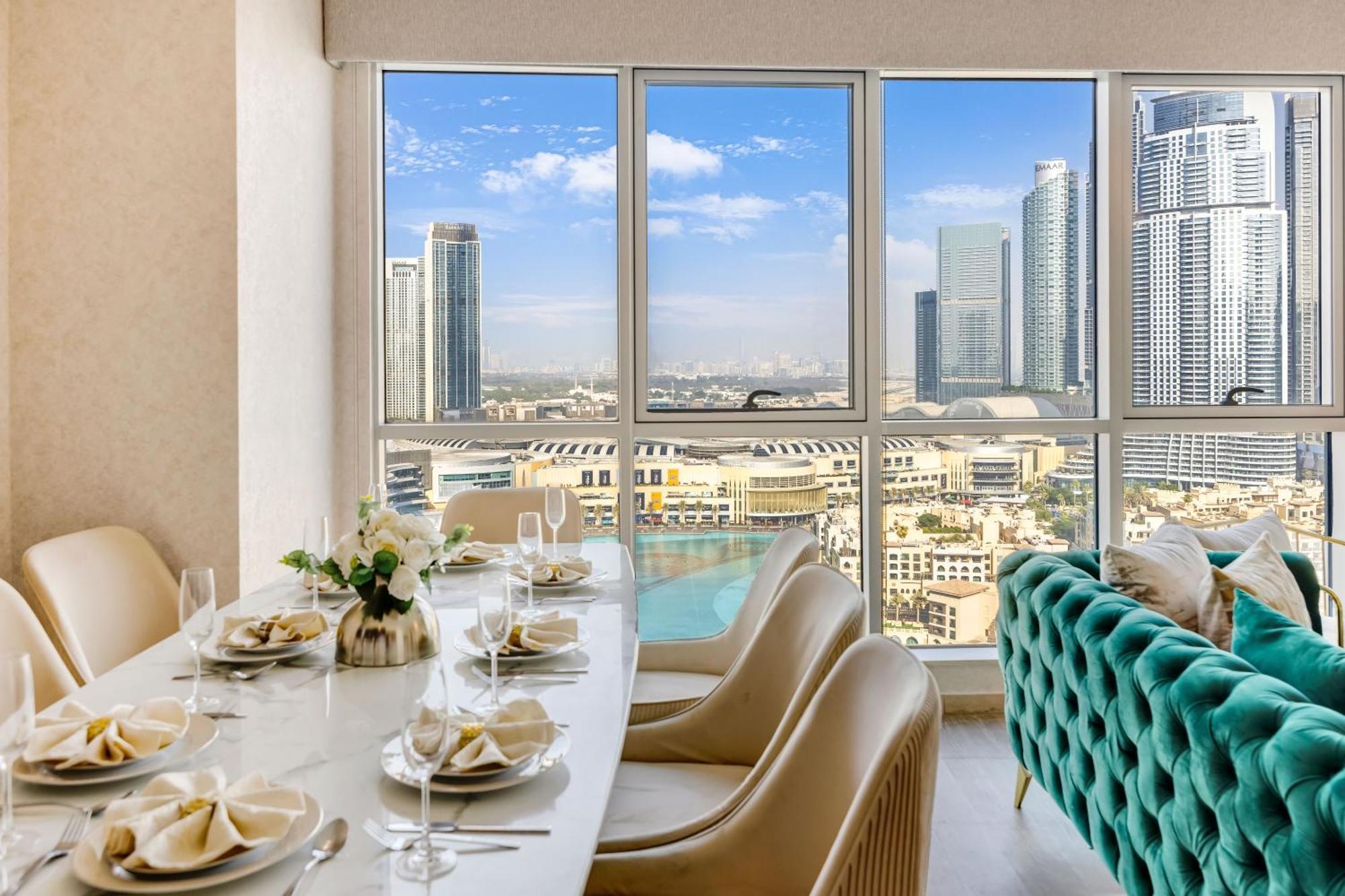 Durrani Homes - Grandiose 5Br Besides Dubai Mall With Burjkhalifa And Fountain View Bagian luar foto