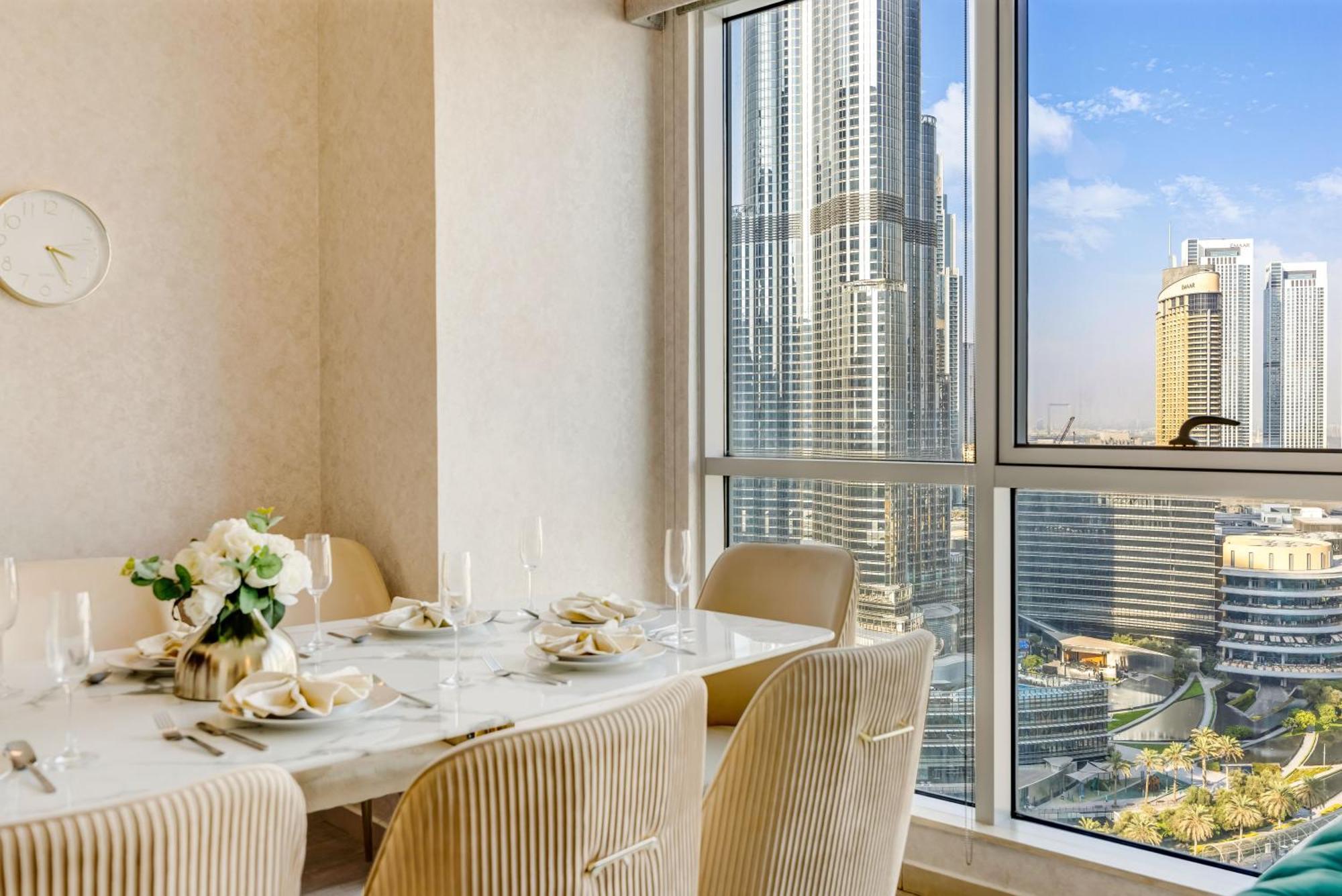 Durrani Homes - Grandiose 5Br Besides Dubai Mall With Burjkhalifa And Fountain View Bagian luar foto