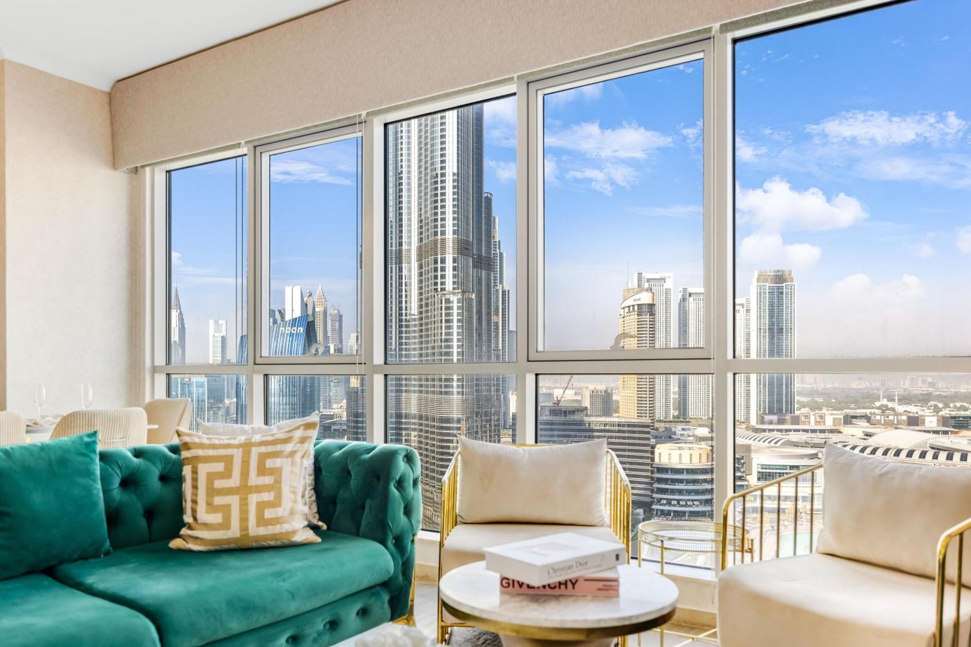 Durrani Homes - Grandiose 5Br Besides Dubai Mall With Burjkhalifa And Fountain View Bagian luar foto